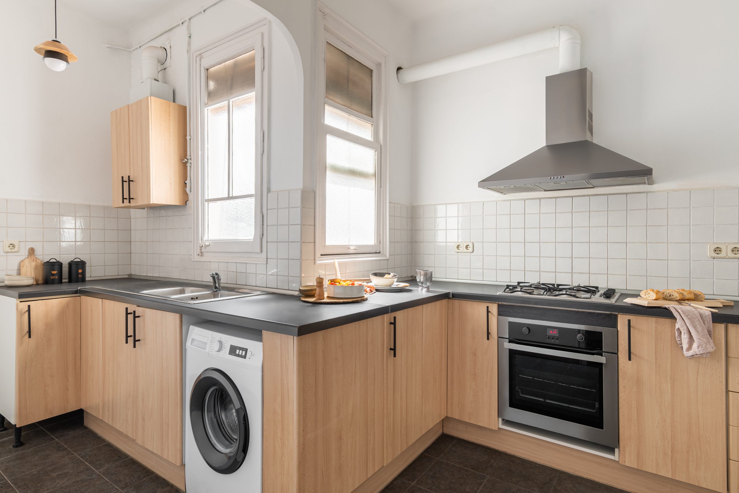 Manhattan kitchen remodel custom built-in cabinets