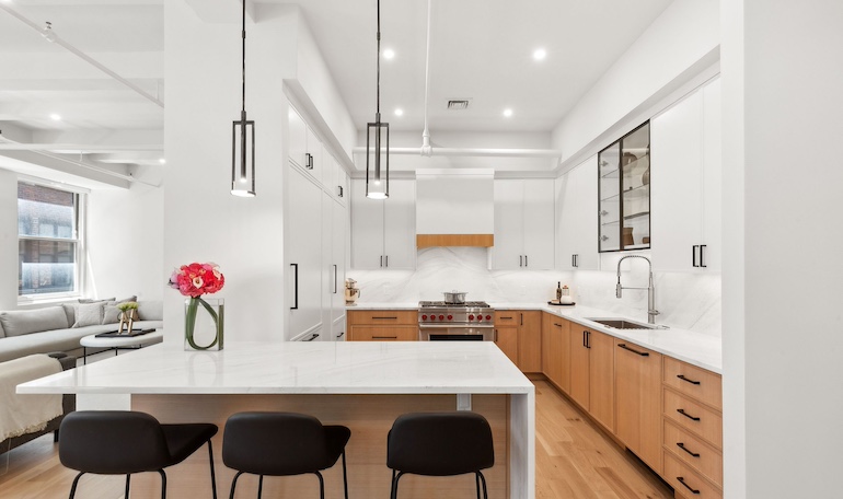 Interior renovation view 05 at 144 W 27th Street by Essential Remodeling