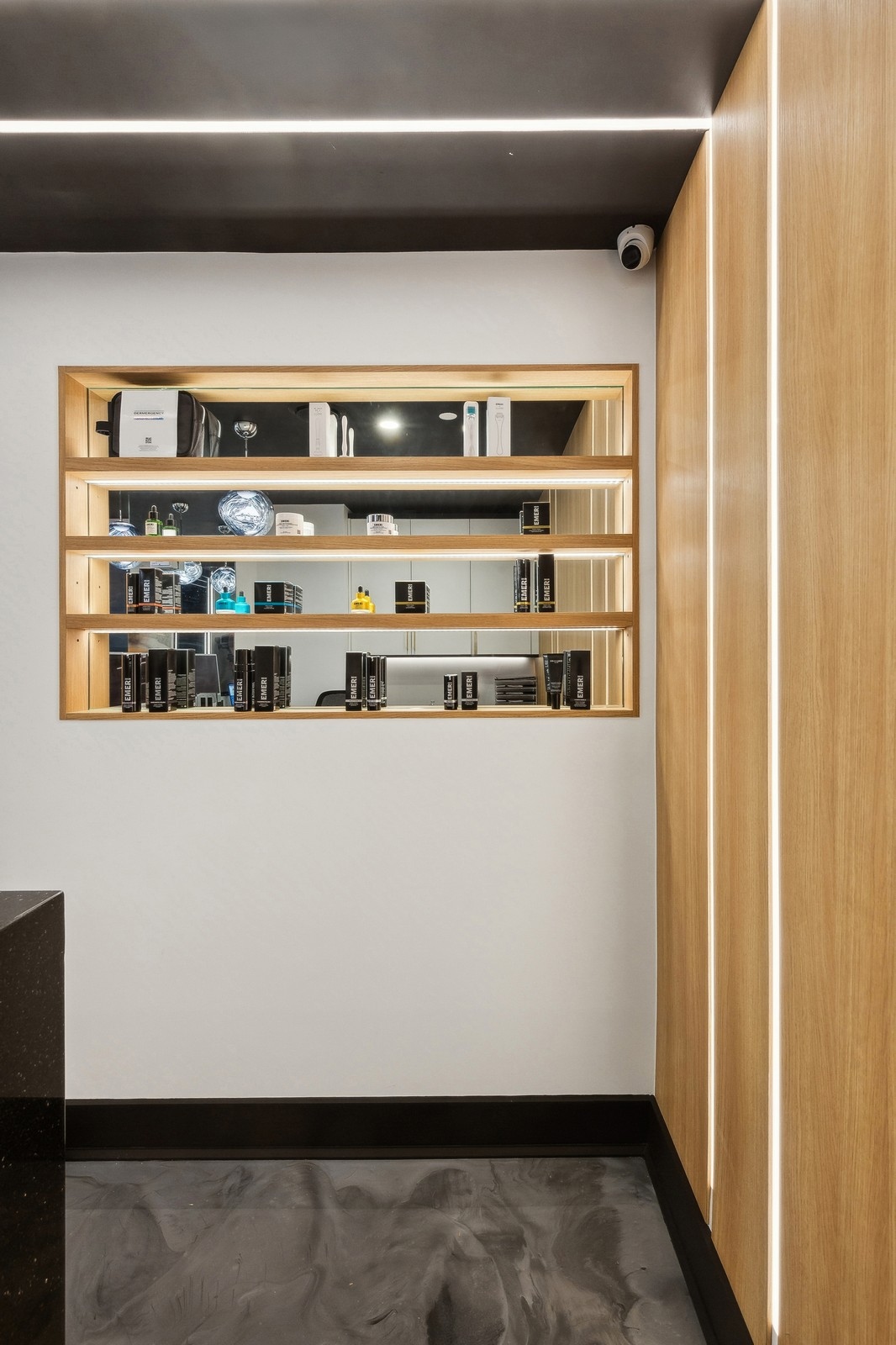 Medical office interior renovation view 07 at Emer Med by Essential Remodeling