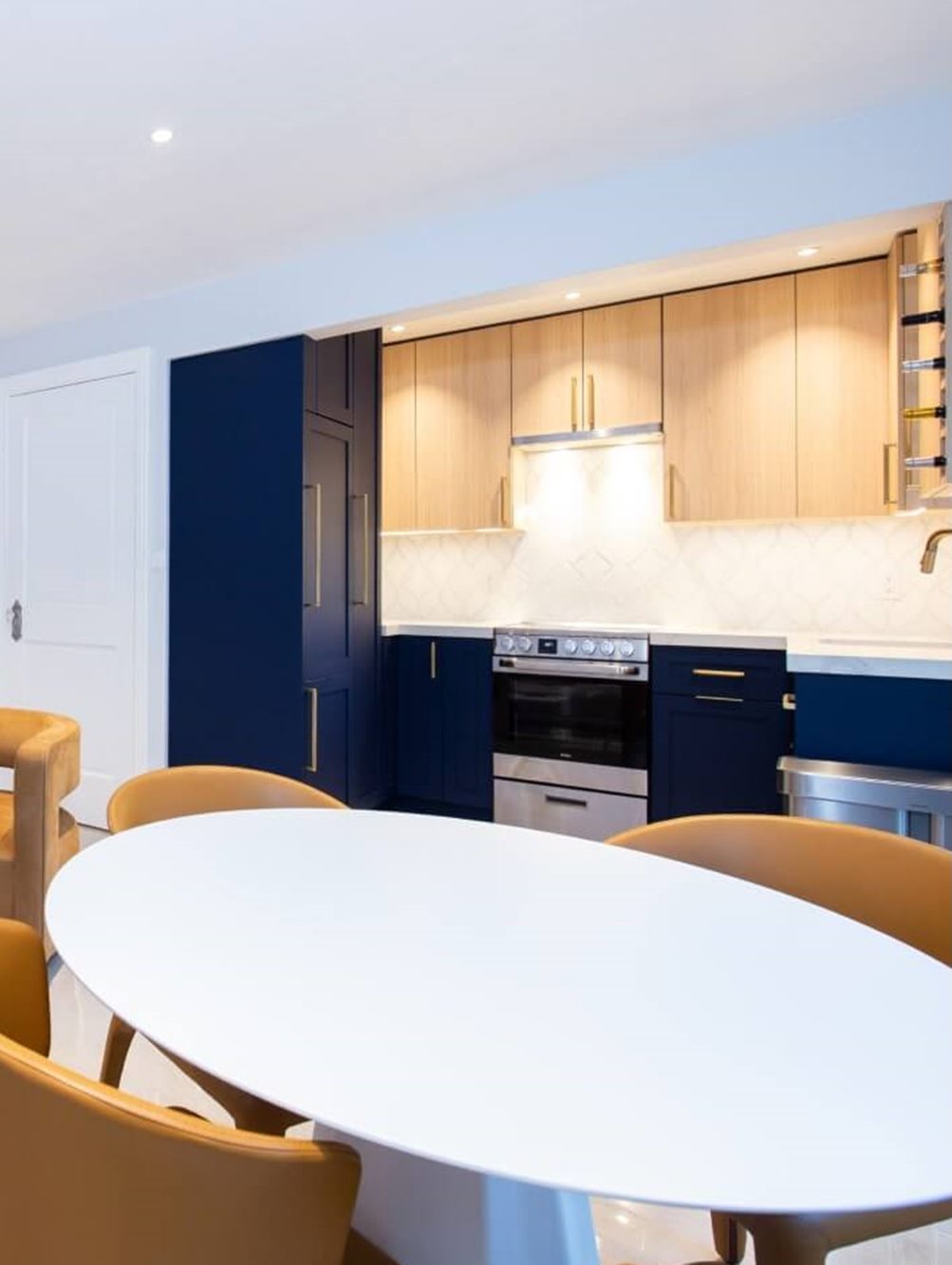 Kitchen renovation view 02 at Upper West Side Kitchen by Essential Remodeling