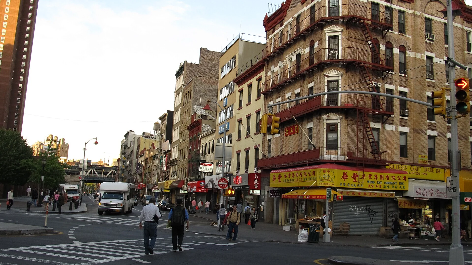 Bowery, Manhattan neighborhood view