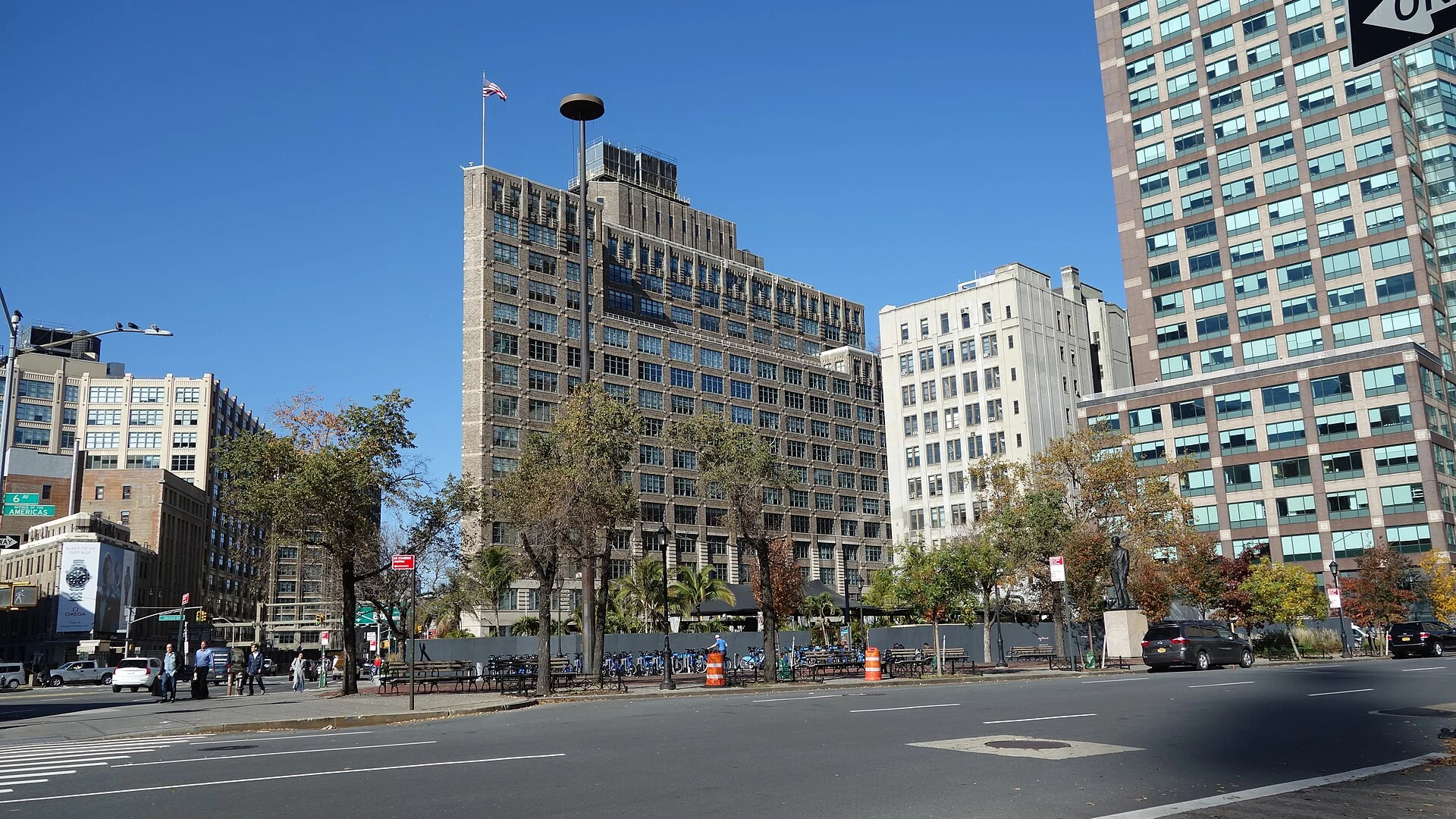 Hudson Square, Manhattan neighborhood view
